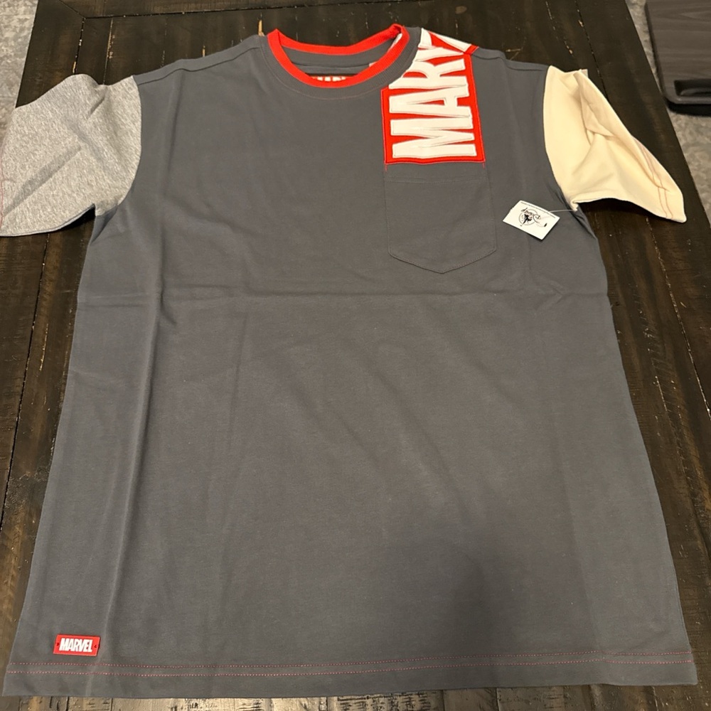 Marvel Men’s Multi-Color Short Sleeve Crew Tee
